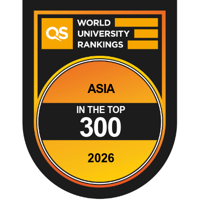 QS badge - Asia University Rankings